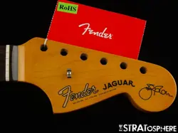 USA FENDER JOHNNY MARR '65 JAGUAR NECK, AMERICAN ROSEWOOD NITRO FINISH.