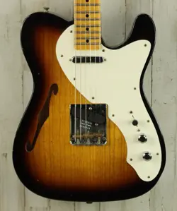 NEW FENDER CUSTOM SHOP 50'S TELECASTER THINLINE JOURNEYMAN RELIC - 2 TONE
