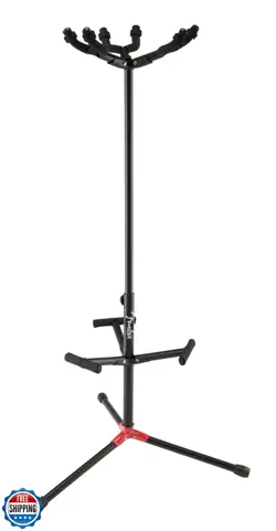 FENDER ADJUSTABLE TRIPLE HANGING GUITAR STAND, COLLAPSIBLE
