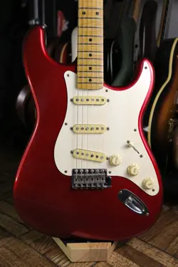 40TH ANNIVERSARY FENDER ST-57 AS STRATOCASTER, MIJ 1994 - CANDY APPLE RED