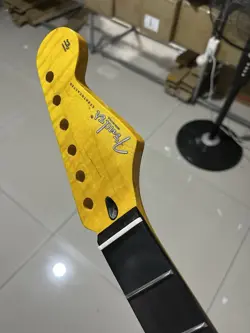 AAA ROSEWOOD 22FRETS SATIN MAPLE ELECTRIC GUITAR NECK SUITABLE FOR FENDER STRAT