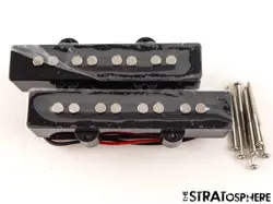 FENDER SQUIER 70S CLASSIC VIBE JAZZ BASS PICKUPS, PICKUP SET BASS GUITAR.