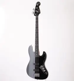 USED 2015 FENDER JAPAN MIJ AERODYNE JAZZ BASS MEDIUM SCALE BLACK JJ 3.94KG W/GB