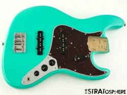 FENDER AV II AMERICAN VINTAGE 1966 JAZZ J BASS LOADED BODY 66 SEA FOAM GREEN