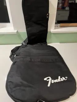 FENDER® PADDED ELECTRIC GUITAR CARRY CASE GIG BAG SOFT SHELL SINGLE STRAP
