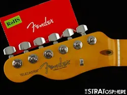 LEFTY FENDER AMERICAN PROFESSIONAL II TELECASTER TELE NECK   TUNERS USA MN MAPLE