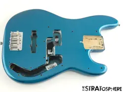 USA FENDER TONY FRANKLIN PRECISION P BASS BODY + HARDWARE LAKE PLACID BLUE NITRO