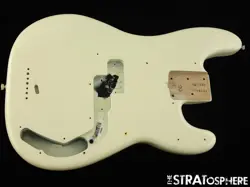 FENDER AMERICAN PROFESSIONAL II PRECISION P BASS BODY USA OLYMPIC WHITE!