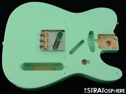 FENDER VINTERA 50S TELECASTER MODIFIED TELE BODY + HARDWARE SURF GREEN.