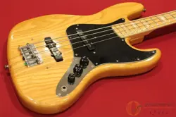ELECTRIC BASS GUITAR FENDER 1979 JAZZ BASS ASH BODY MAPLE NECK USA S8850979