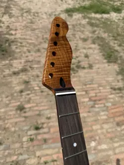 22FRETS ROSEWOOD ROASTED FLAME MAPLE ELECTRIC GUITAR NECK FENDER TL REPLACEMENT