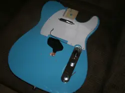 GENUINE FENDER SQUIER SONIC TELE BODY CALI BLUE TELECASTER - LOADED