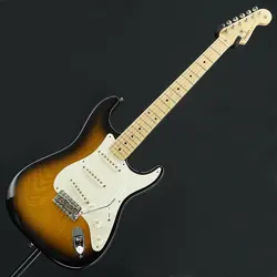 USED FENDER USA 50TH AMERICAN VINTAGE 1954 STRATOCASTER 2-COLOR SUNBURST V111323