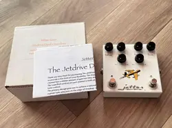 JETTER JETDRIVE DUAL OVERDRIVE GUITAR PEDAL MARSHALL & FENDER STYLE SOUNDS