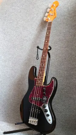 ELECTRIC BASS GUITAR FENDER VINTERA II 60S JAZZ 2023 BLACK