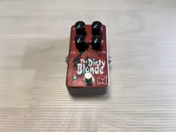 MENATONE THE DIRTY BLONDE GUITAR EFFECTS PEDAL USED 2009 FENDER STYLE