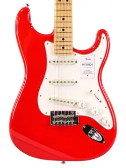 FENDER MADE IN JAPAN HYBRID II STRATOCASTER 2025 MODENA RED
