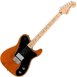 SQUIER BY FENDER PARANORMAL ESQUIRE DELUXE  MAPLE FINGERBOARD  BLACK PICKGUARD