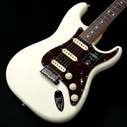 FENDER AMERICAN PROFESSIONAL II STRATOCASTER HSS ROSEWOOD OLYMPIC WHITE WEIGHT: