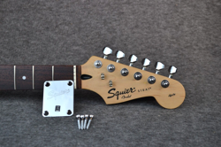 2008 FENDER SQUIER AFFINITY STRATOCASTER GUITAR NECK INDONESIA VERY CLEAN!