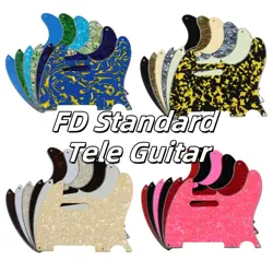 PARTS FOR US FENDER 52' TELE  5 SCREW HOLES GUITAR PICKGUARD SCRATCH PLATE