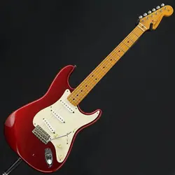USED FENDER USA AMERICAN VINTAGE '57 STRATOCASTER (CANDY APPLE RED) V080951 1995