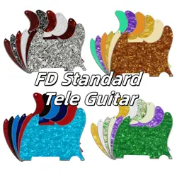PARTS FOR US FENDER 52' TELE  5 SCREW HOLES GUITAR PICKGUARD BLANK SCRATCH PLATE