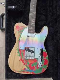 FENDER JIMMY PAGE DRAGON NATURAL USED ELECTRIC GUITAR