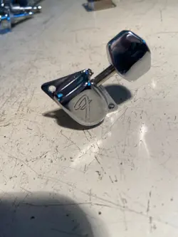 SINGLE CHROME FENDER REISSUE F TUNER STRAT TELE STRATOCASTER SCHALLER GERMANY