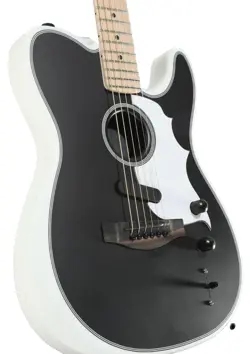 FENDER LIMITED-EDITION JACK WHITE TRIPLESONIC ACOUSTASONIC TELECASTER - BLACK