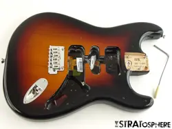 FENDER AMERICAN PROFESSIONAL II STRAT BODY W/ HARDWARE ALDER 3TS