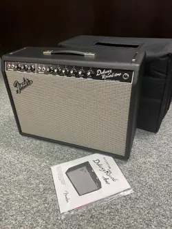 FENDER '64 CUSTOM DELUXE REVERB 1 X 12-INCH 20-WATT TUBE COMBO AMP-BARELY USED