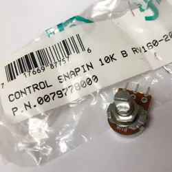 007-9778-000 FENDER 10K B LINEAR SNAPIN D-SHAFT B RV160-20 MINI POTENTIOMETER
