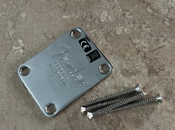 FENDER AMERICAN USA NECK PLATE 2010S GUITAR BASS