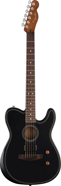 FENDER ACOUSTASONIC STANDARD TELECASTER, BLACK