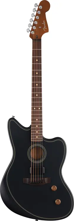FENDER ACOUSTASONIC STANDARD JAZZMASTER, BLACK