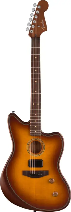 FENDER ACOUSTASONIC STANDARD JAZZMASTER, HONEY BURST