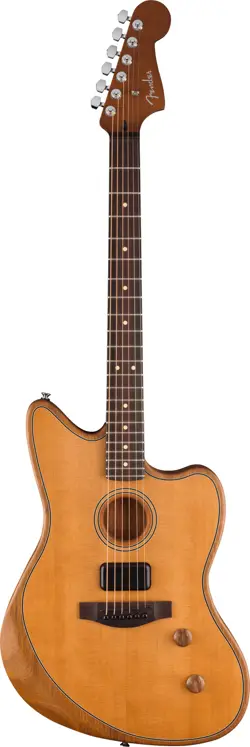 FENDER ACOUSTASONIC STANDARD JAZZMASTER, AGED NATURAL