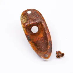 AGP â„¢ - FENDER Â® STRATOCASTER Â® STRAT Â® AGED RELIC NICKEL JACK PLATE #732544