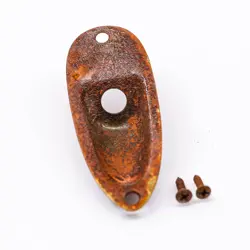 AGP â„¢ - FENDER Â® STRATOCASTER Â® STRAT Â® AGED RELIC NICKEL JACK PLATE #732543