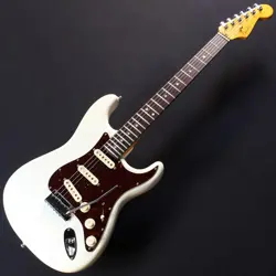 USED FENDER USA AMERICAN ULTRA STRATOCASTER (ARCTIC PEARL / ROSEWOOD) 3.81KG