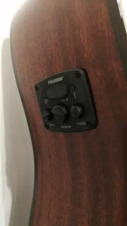 FENDER CD-60SCE NAT ACOUSTIC ELECTRIC GUITAR USED