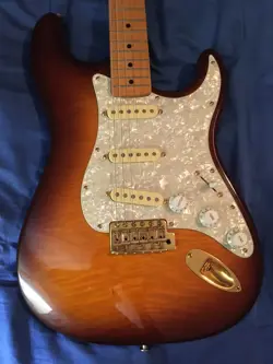 FSR STRATOCASTER FLAMETOP