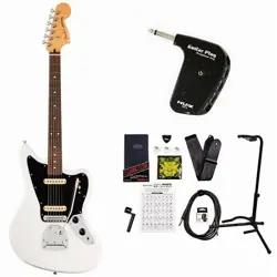 FENDER PLAYER II JAGUAR ROSEWOOD POLAR WHITE GP-1 #GG4J0