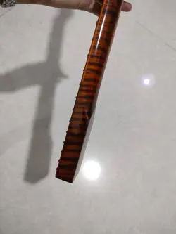 21 FRETS FENDER TELE RED GLOSS FLAME MAPLE ELECTRIC GUITAR NECK 25.5INCH