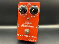 FENDER YNGWIE MALMSTEEN OVERDRIVE PEDAL USED GUITAR EFFECTS