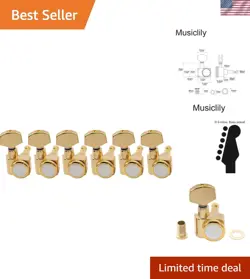 6-IN-LINE GOLD LOCKING