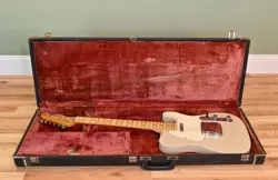 VINTAGE 1973 - 1975 FENDER TELECASTER WITH HARDSHELL CASE - REFINISHED