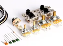 TONESHAPER GUITAR WIRING KIT, FOR FENDER JAGUAR