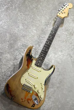 FENDER CUSTOM SHOP RORY GALLAGHER STRATOCASTER HEAVY RELIC 3 COLOR